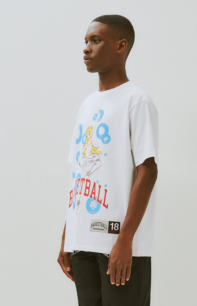 Basketball skateboards shirt sales